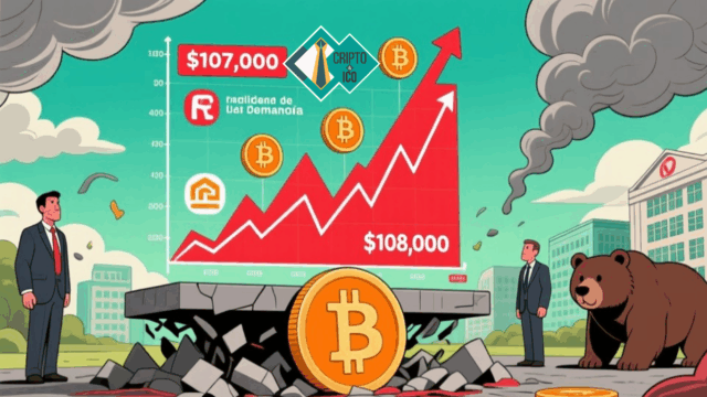 Alerta Bitfinex: Apatía en ETFs de Bitcoin Amenaza Soporte Clave de $107,000 Alerta Bitfinex Apatía en ETFs de Bitcoin Amenaza Soporte Clave de 107000 - cmei - criptomonedaseico